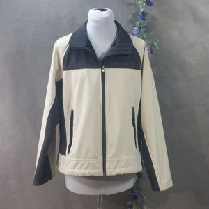 Free Country zip up light weight jacket Size L